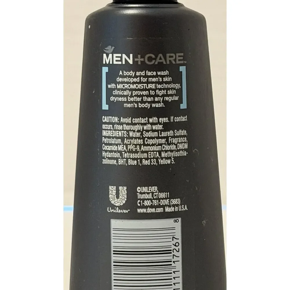 Dove Men Plus Care Clean Comfort Wash 3 oz 88 ml